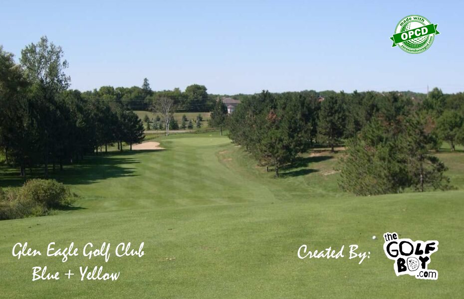 Glen Eagle Golf Club - Blue + Yellow